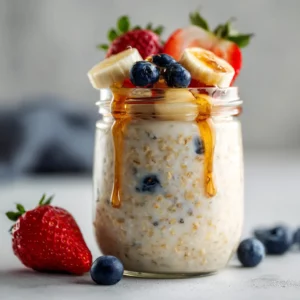 Easy Basic Overnight Oats Recipe for Busy Mornings