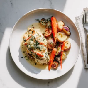 Melt in your mouth chicken breast coated in creamy Parmesan sauce