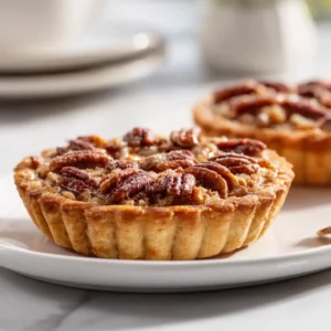 Apple tart with walnuts replacing pecans for a nutty Thanksgiving twist.