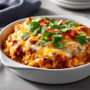 Gluten-Free Chicken Taco Crockpot Casserole 3 Gluten-Free Chicken Taco Crockpot Casserole with tender chicken, corn, and cheese in a slow cooker perfect for Healthy Crockpot Meals.