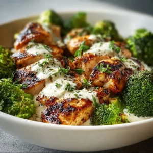 Grilled Chicken and Broccoli Bowls 3 Healthy grilled chicken and broccoli bowls for a nutritious meal