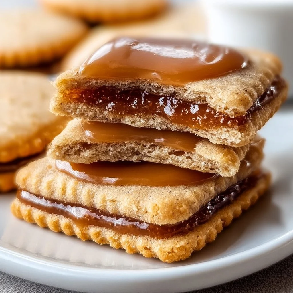 Delicious homemade Brown Sugar Pop Tart Cookies on a plate