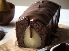 Gâteau Poire Chocolat 4 Gâteau Poire Chocolat avec une garniture fondante et succulente