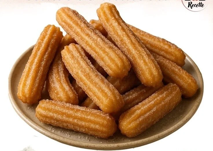 Churros croustillants accompagnés de chocolat fondu